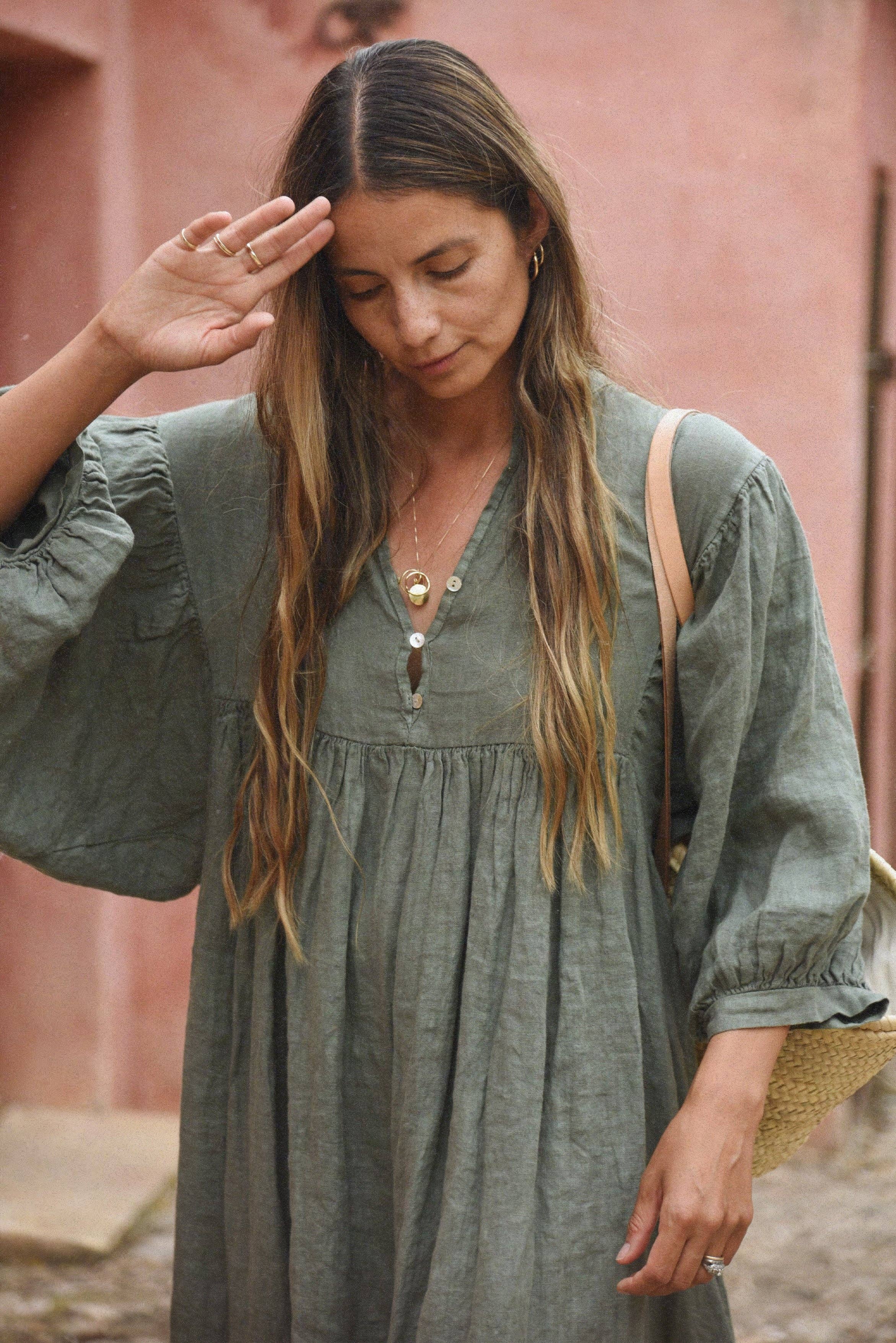 Bonita Dress - Fern