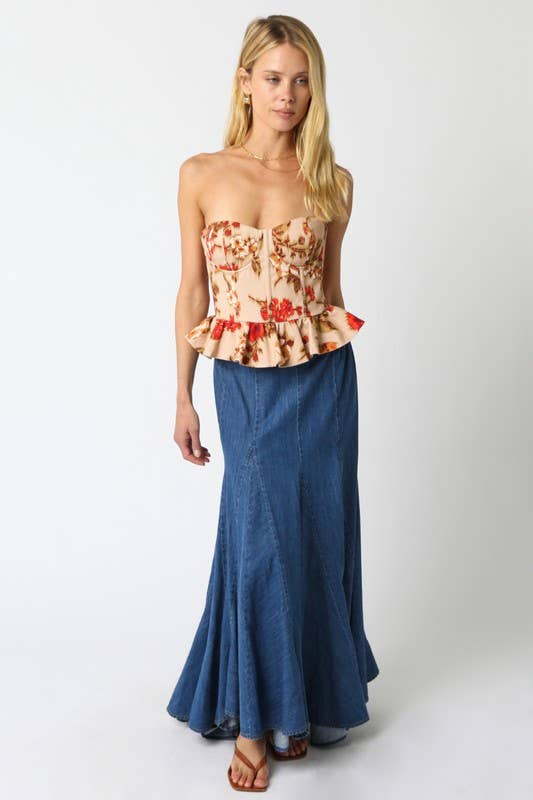 Dona Denim Skirt