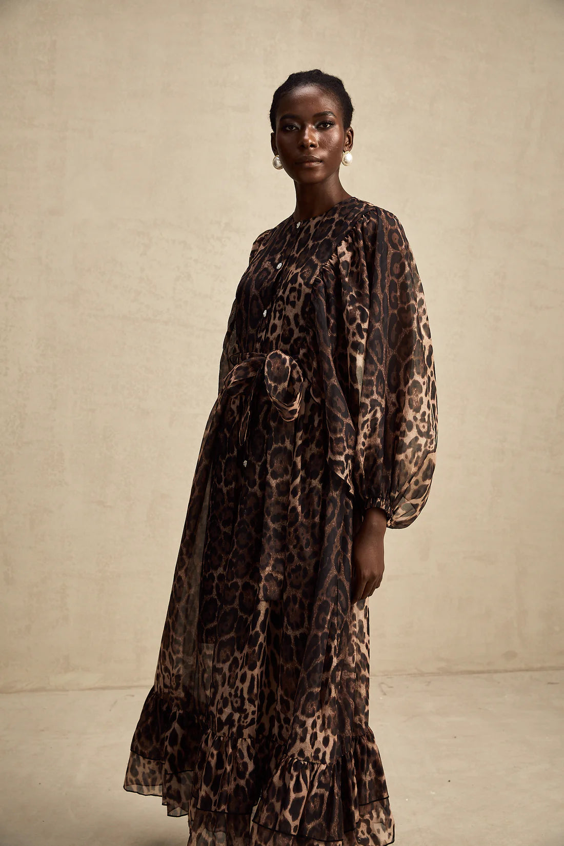 Gisele Leopard Dress
