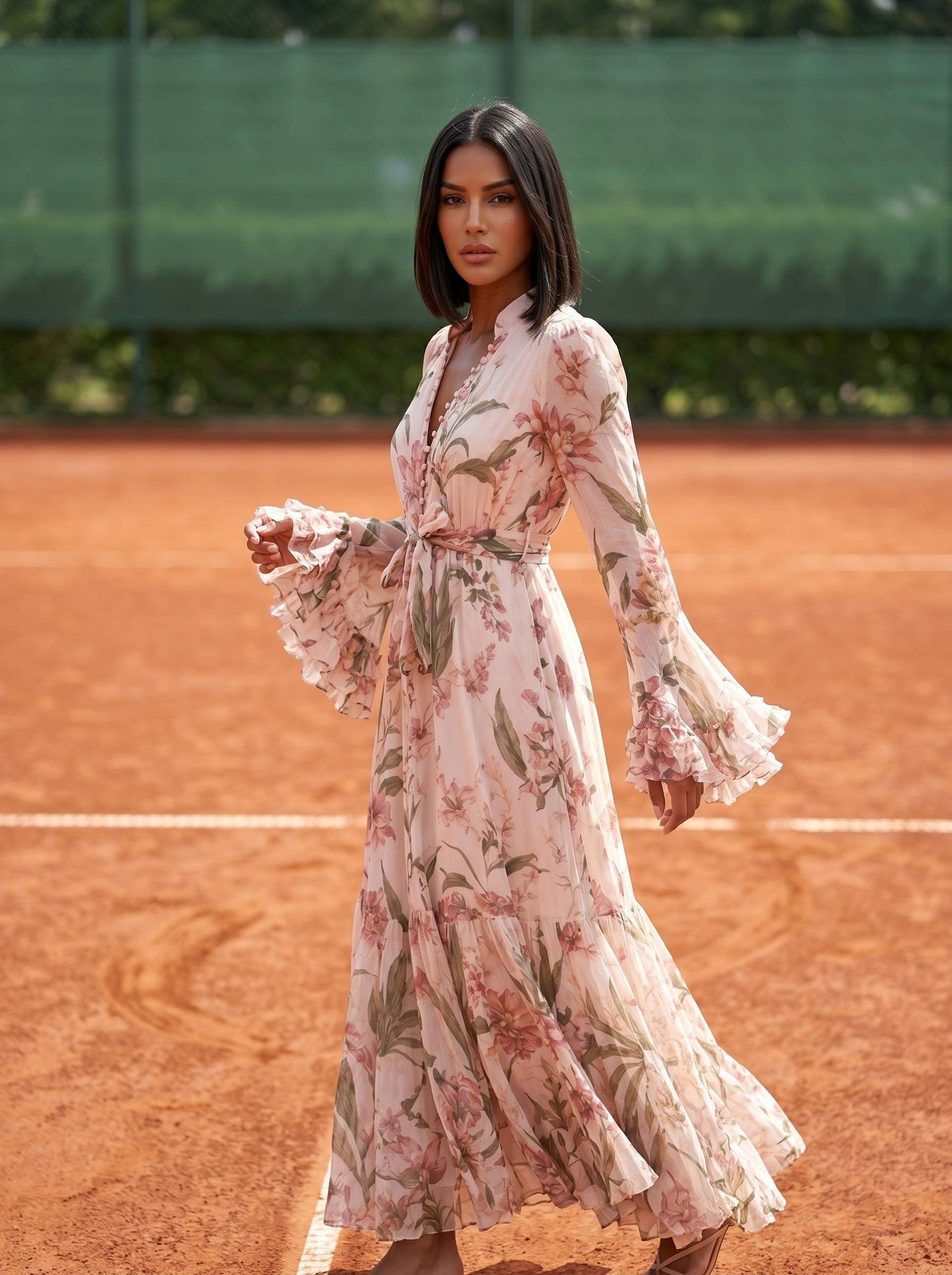 Ethereal Bloom Maxi Dress