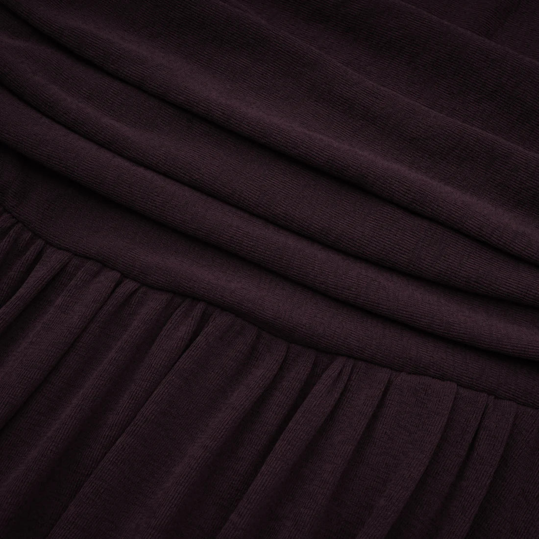 Camille Flap Dress Eggplant