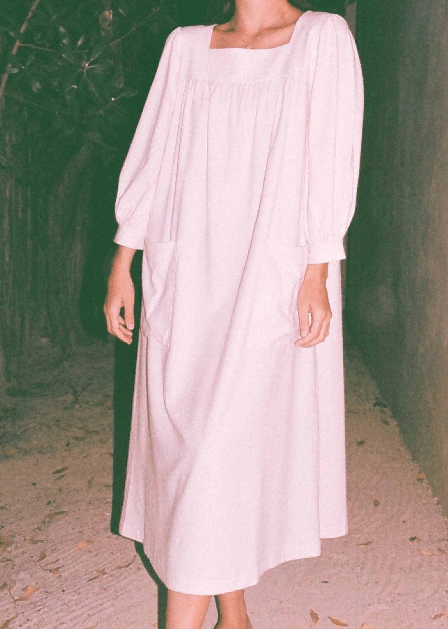 Eunice Raw Silk Muumuu - multi