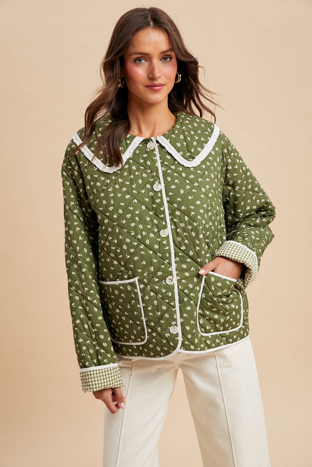 Darling quilted puffer - multi