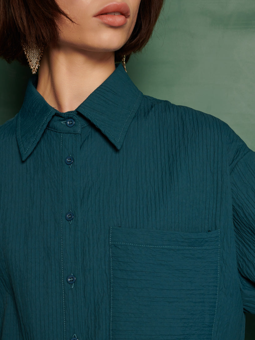 Indira Maxi Shirtdress