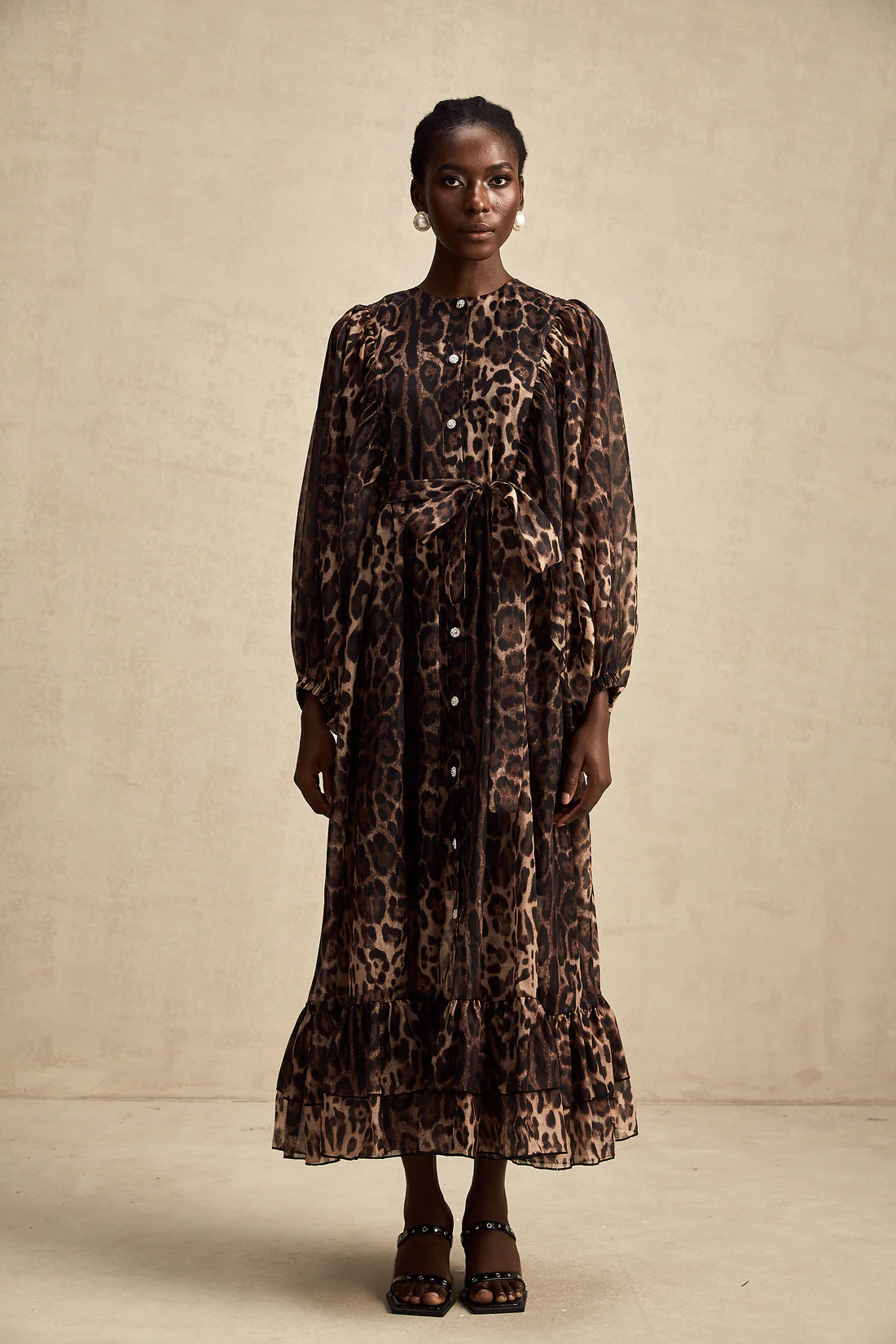 Gisele Leopard Dress