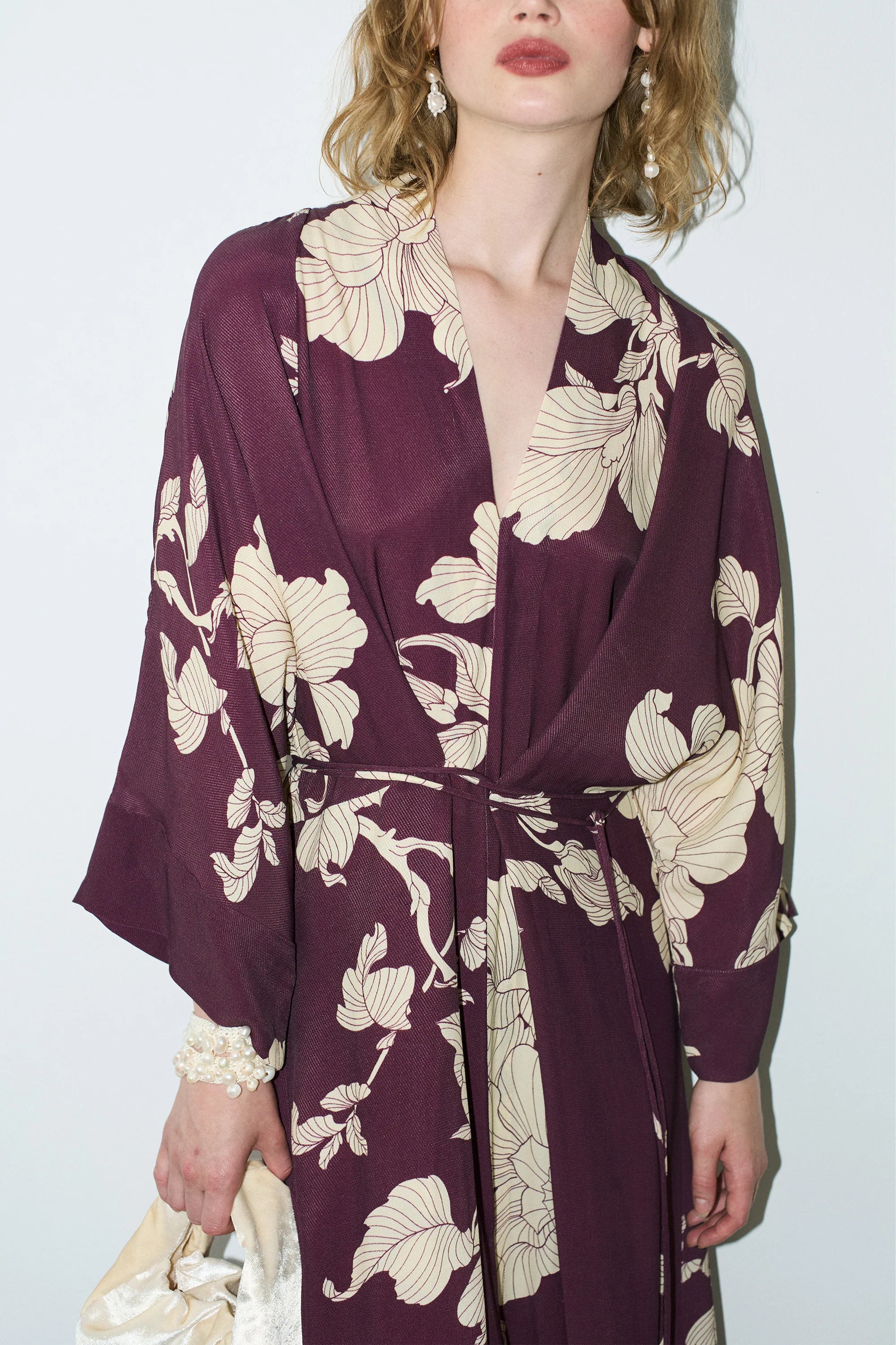 Lotta Kimono Burgundy