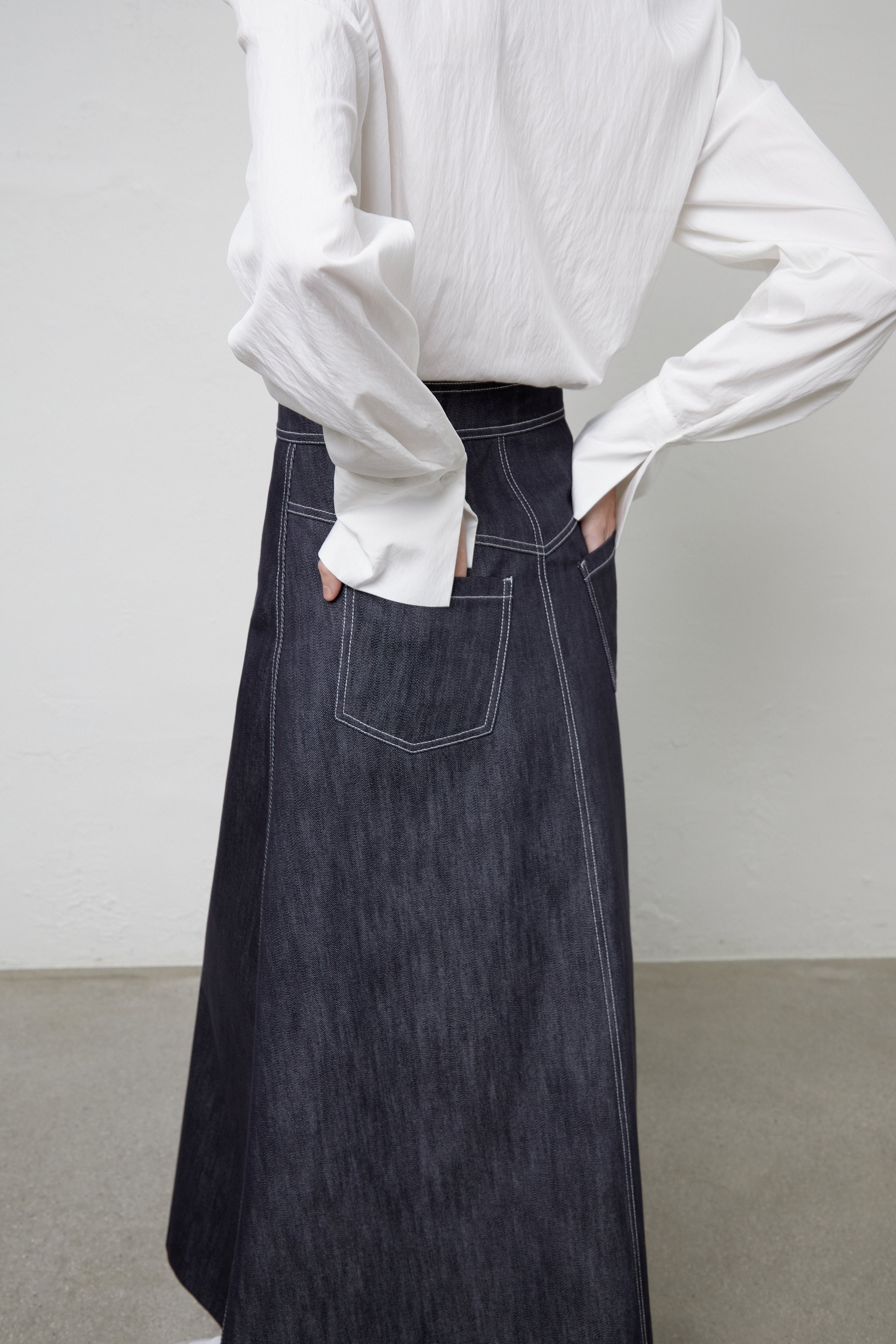 Jane Skirt Denim