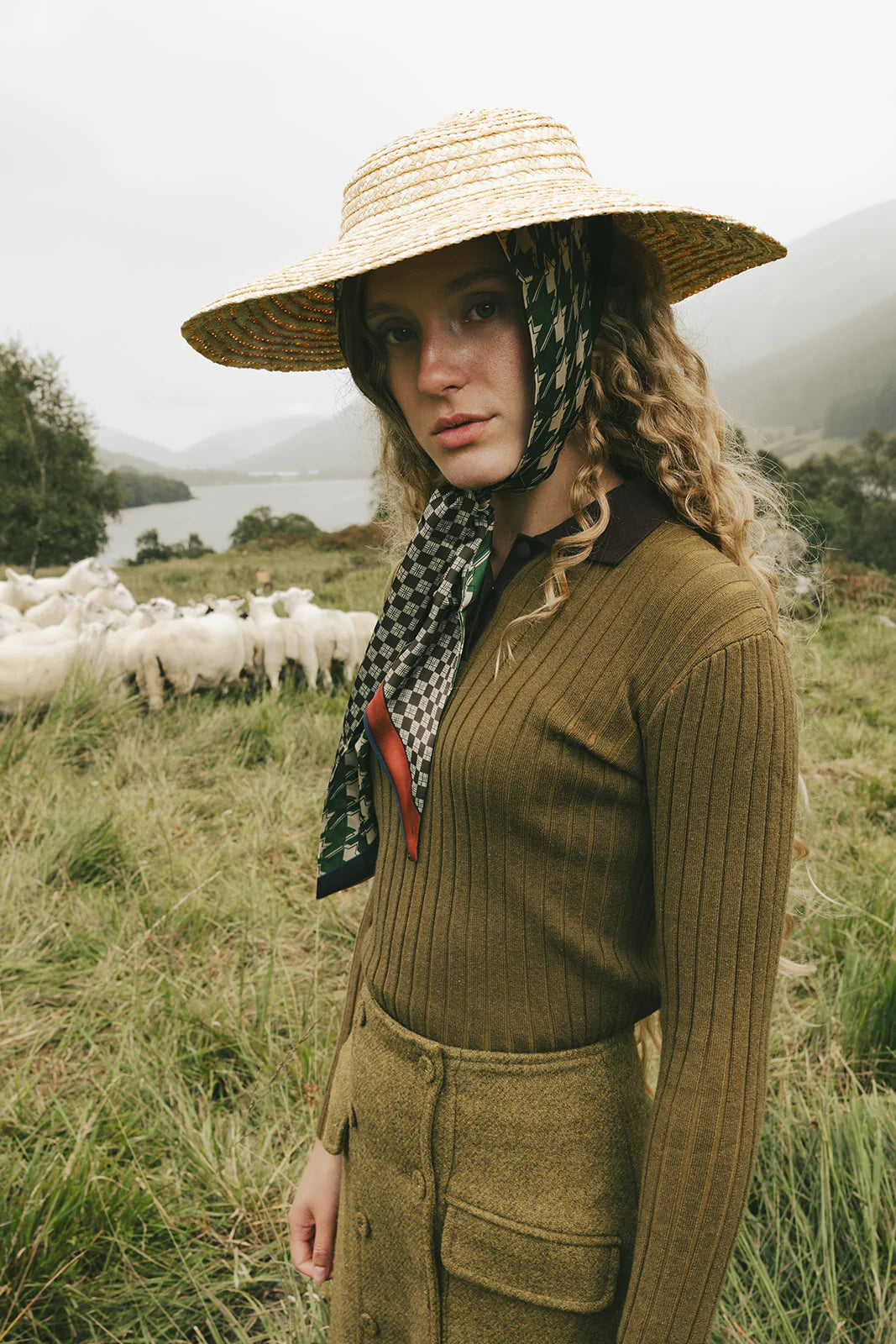 Eva Knit Top Green