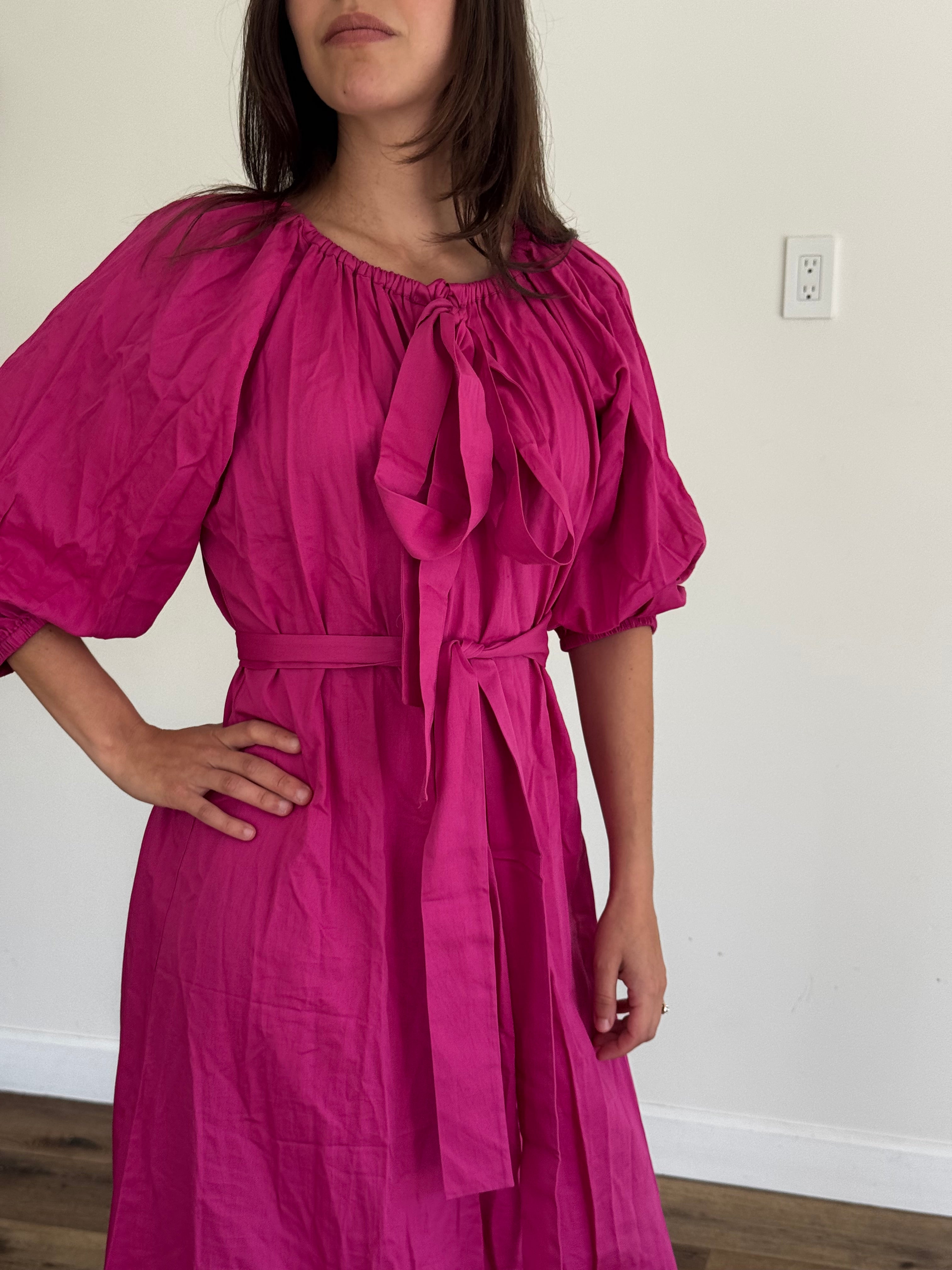 Gabriella Maxi Dress - Fuschia