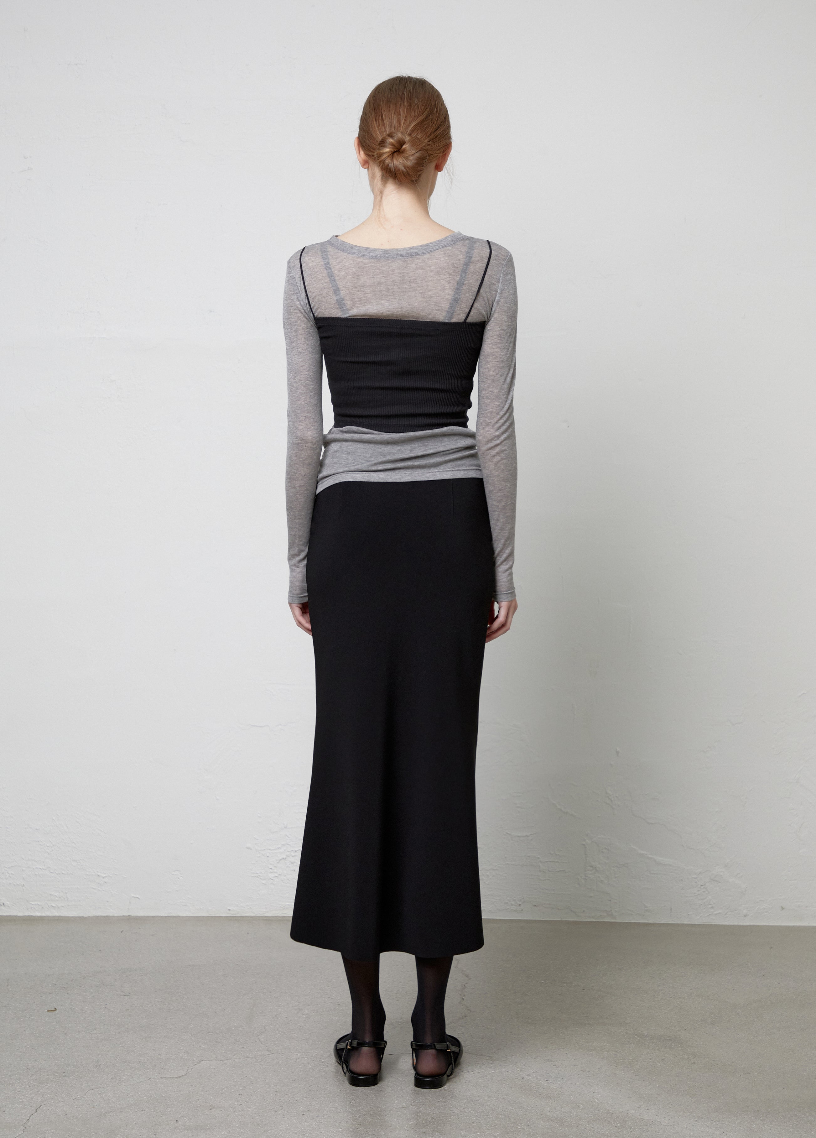 Column Flare Skirt