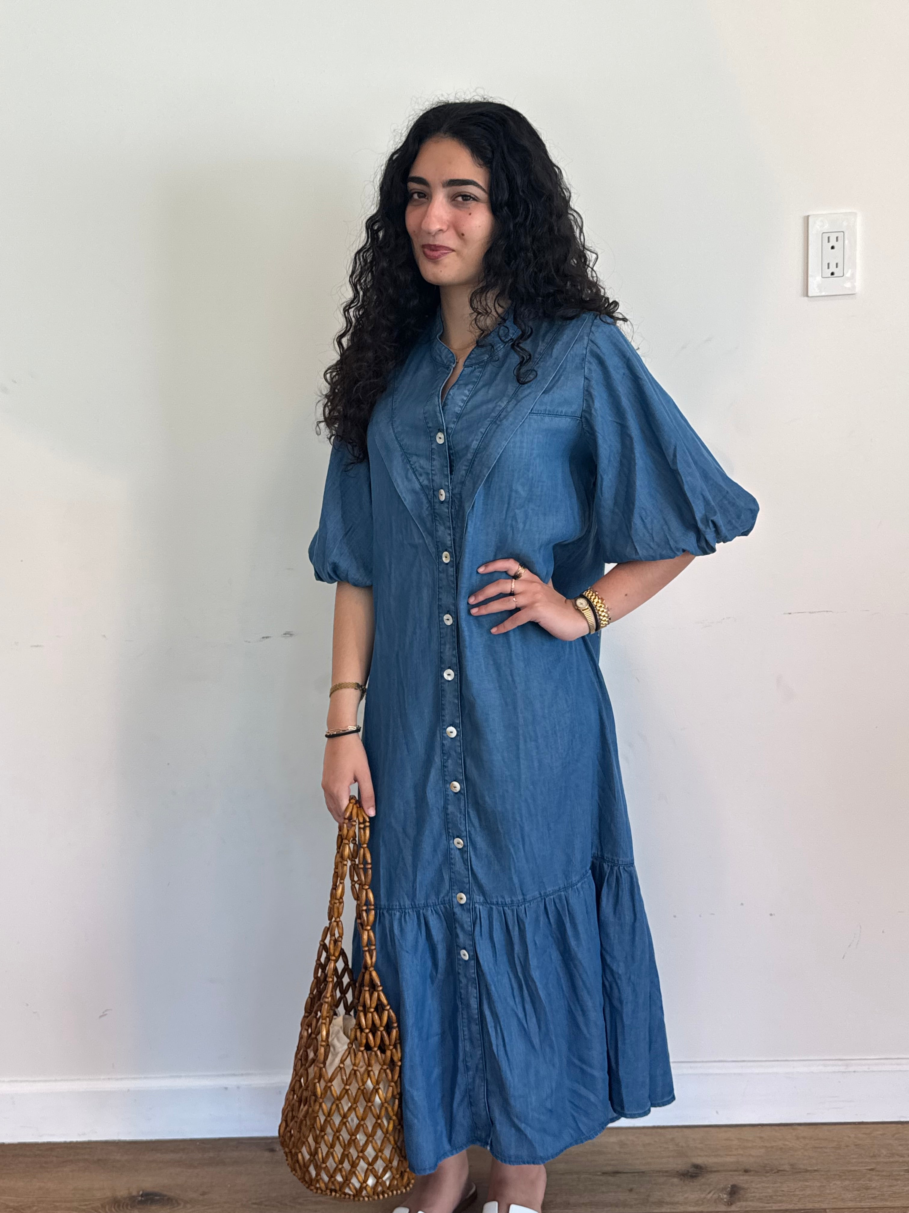 Valeria Dress Denim