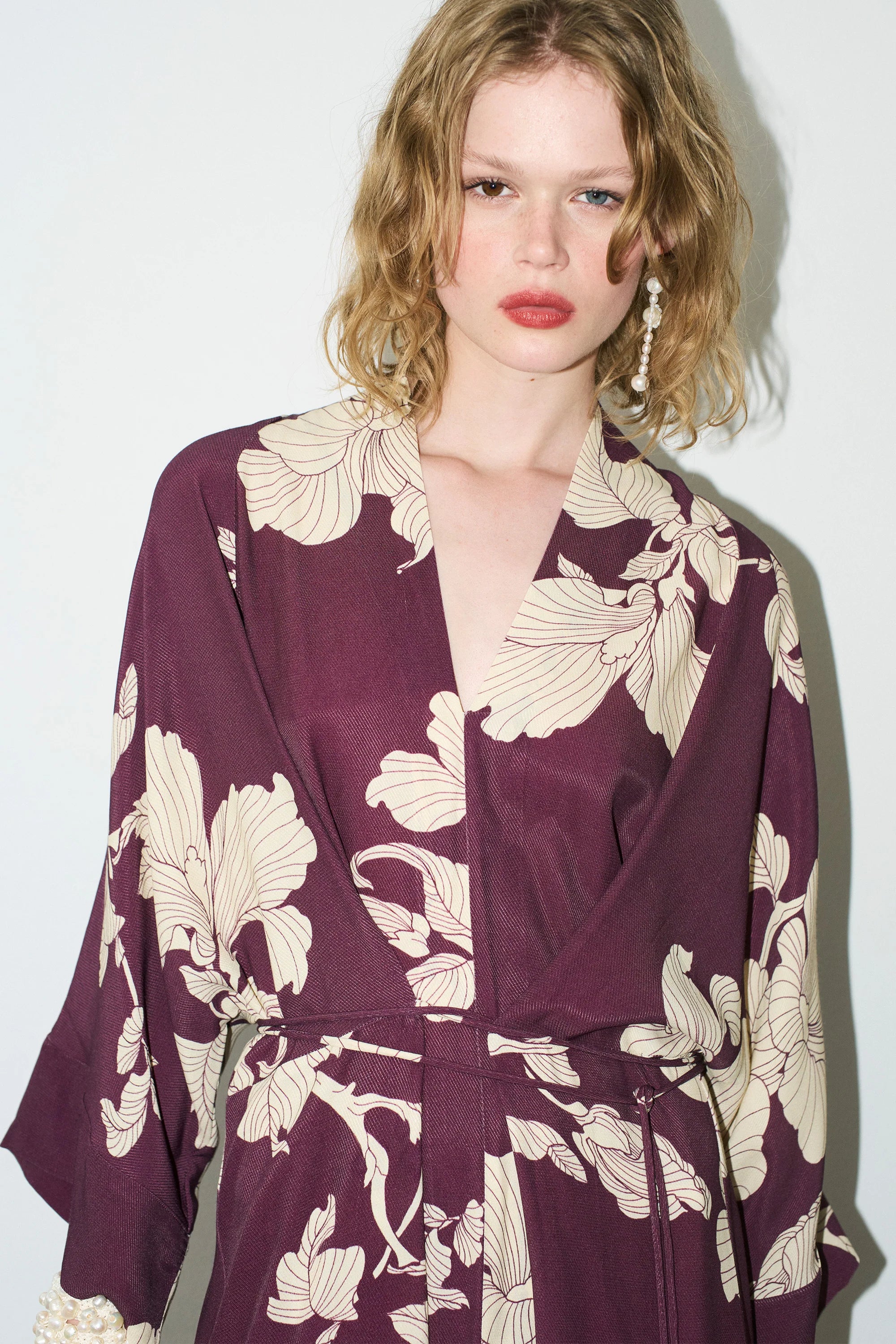 Lotta Kimono Burgundy