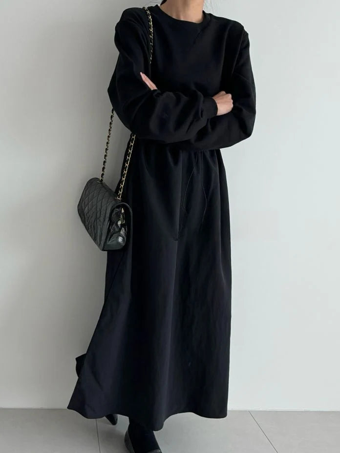 Drawstring Dress - Multi