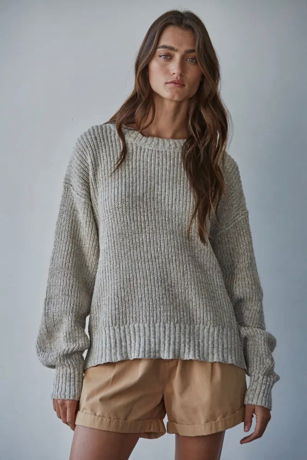 Dusty Knit Sweater - multi