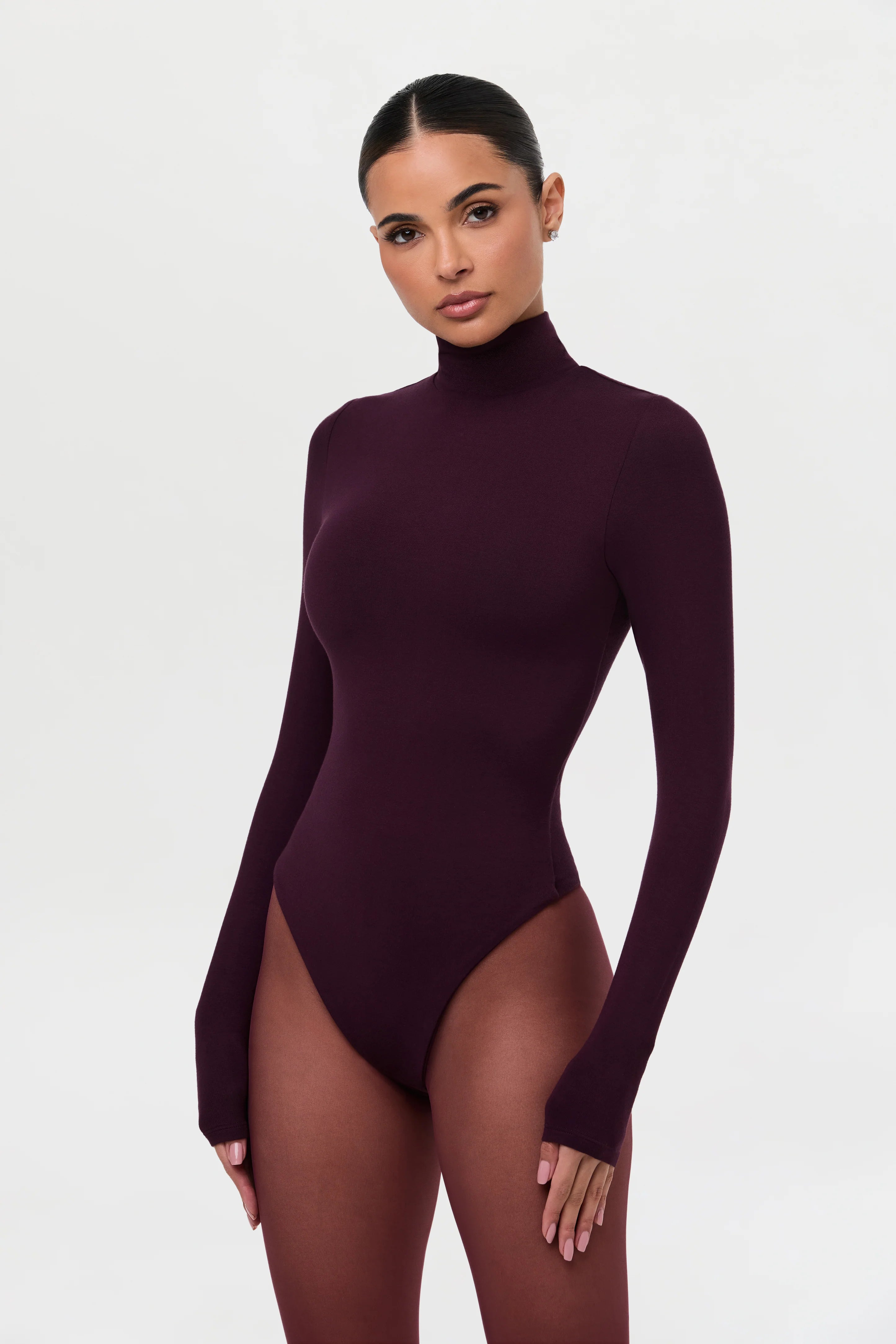 Butter Turtleneck Contour Bodysuit - multi