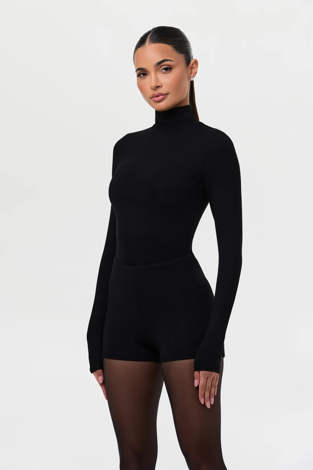Butter Turtleneck Contour Bodysuit - multi