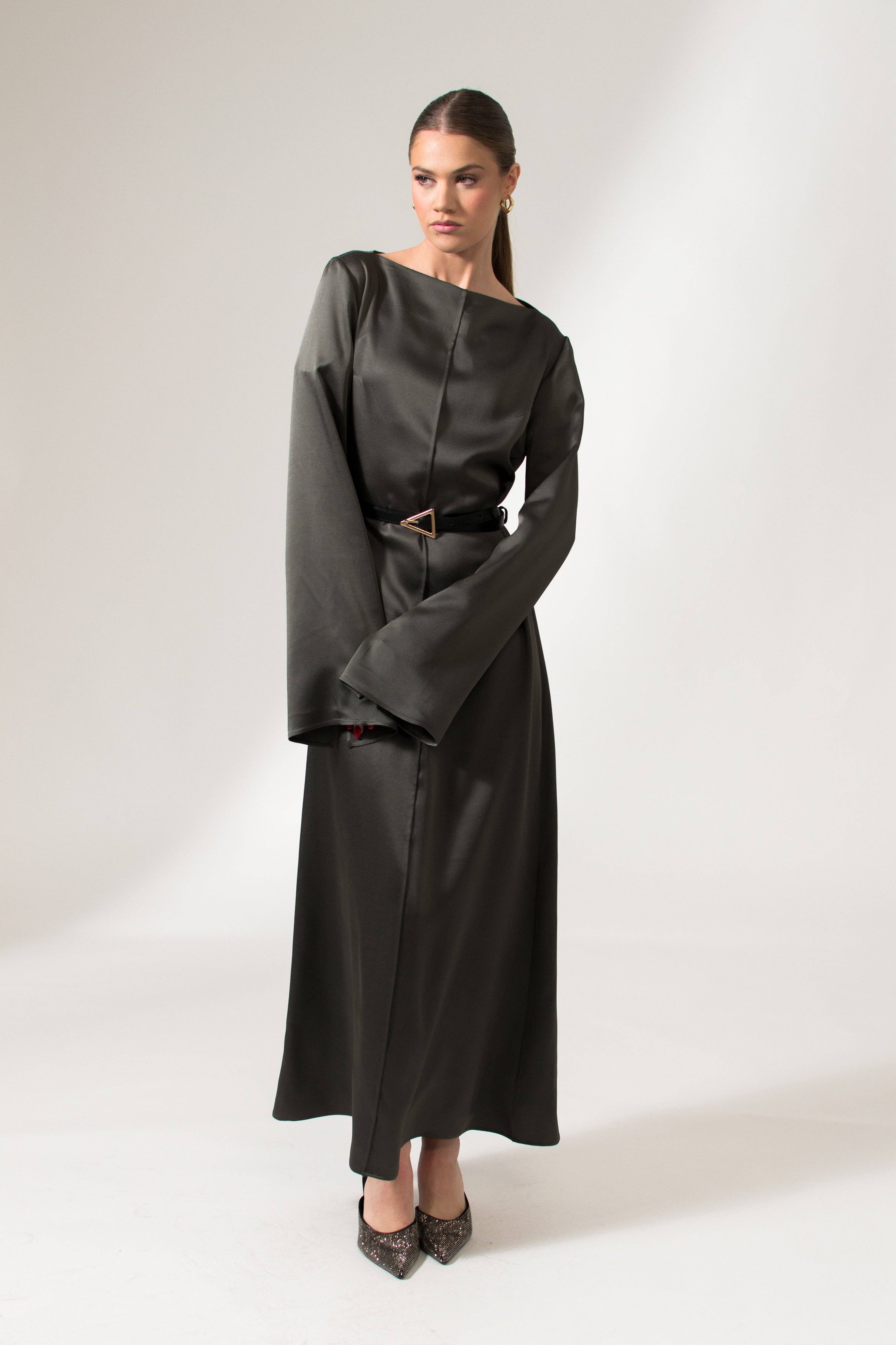 The Alicia Dress - Bone