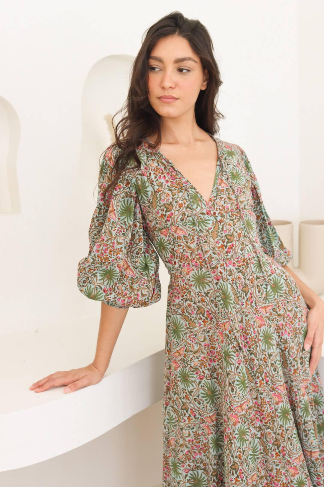 Palm Springs Kaftan Dress