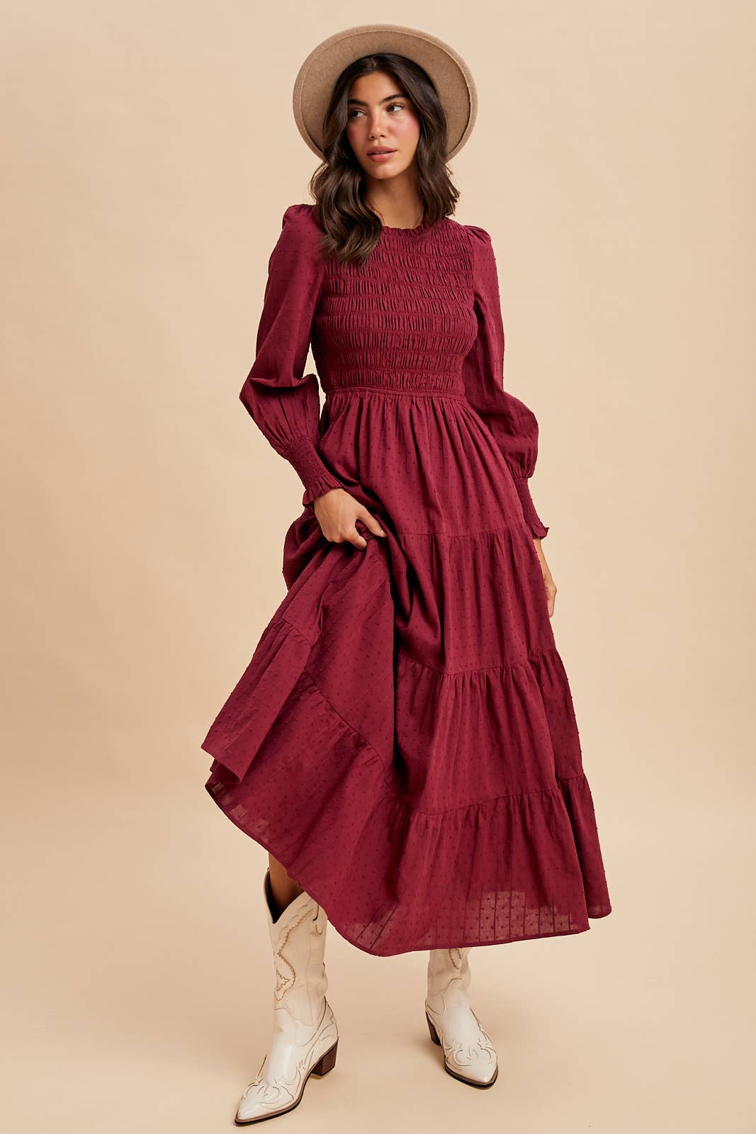 Swiss Dot dress