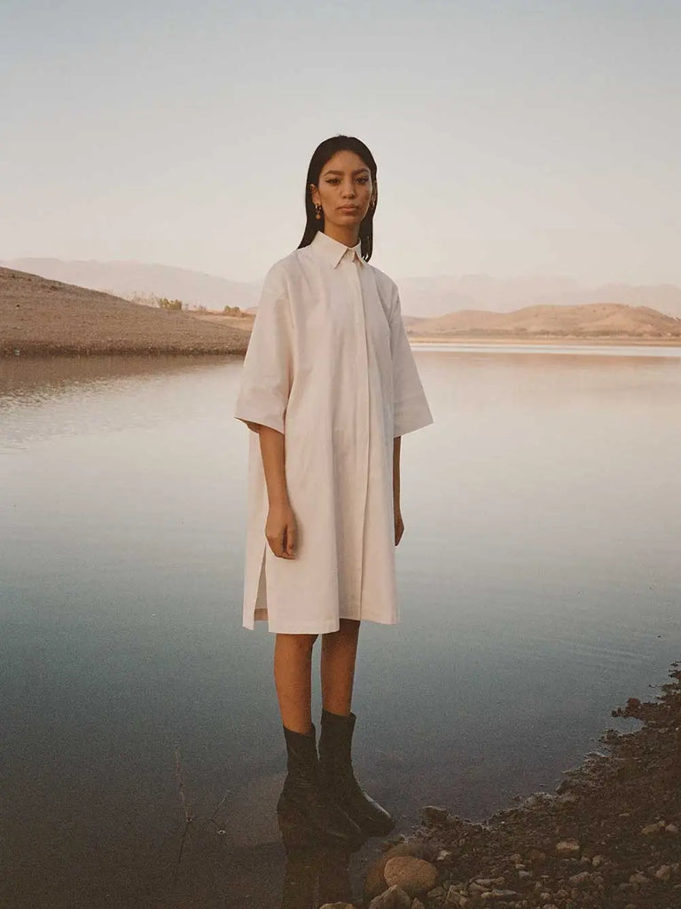 Celine Blanc Dress
