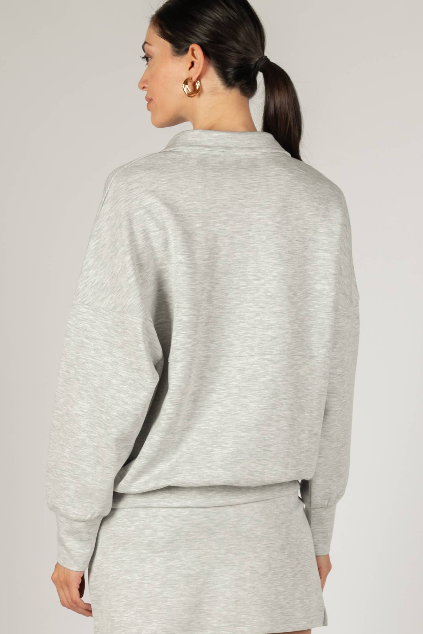 Butter Zip Up Pullover - Multi