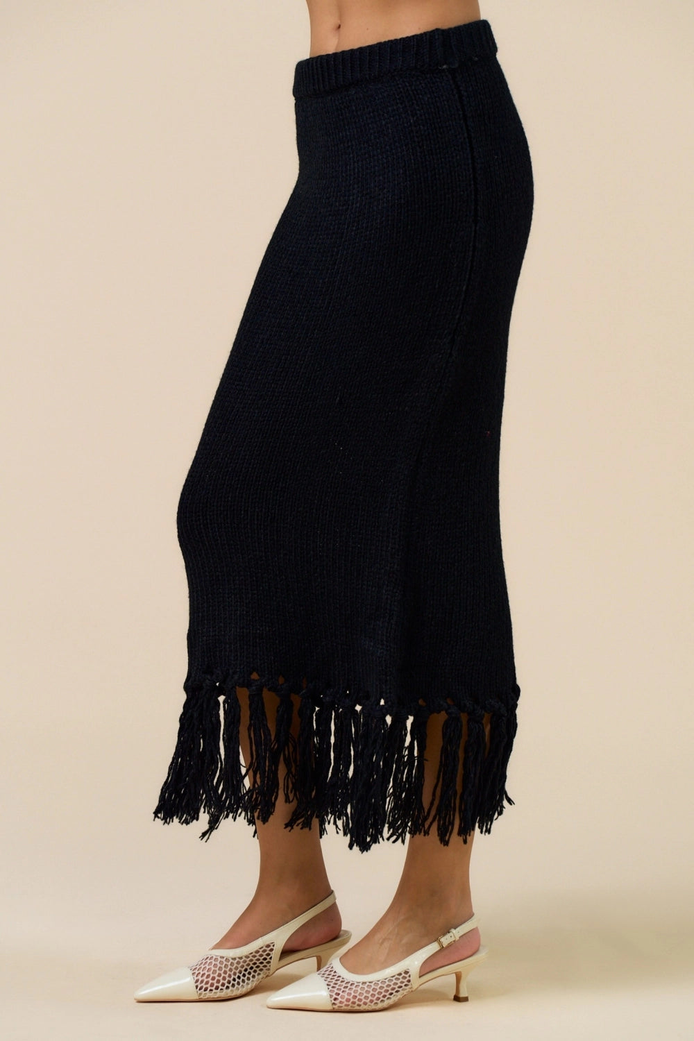 Freya Fringe Skirt - Multi