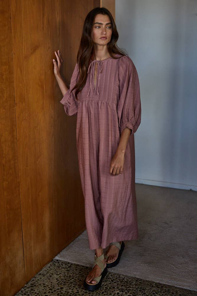 Marie Dress - Mauve