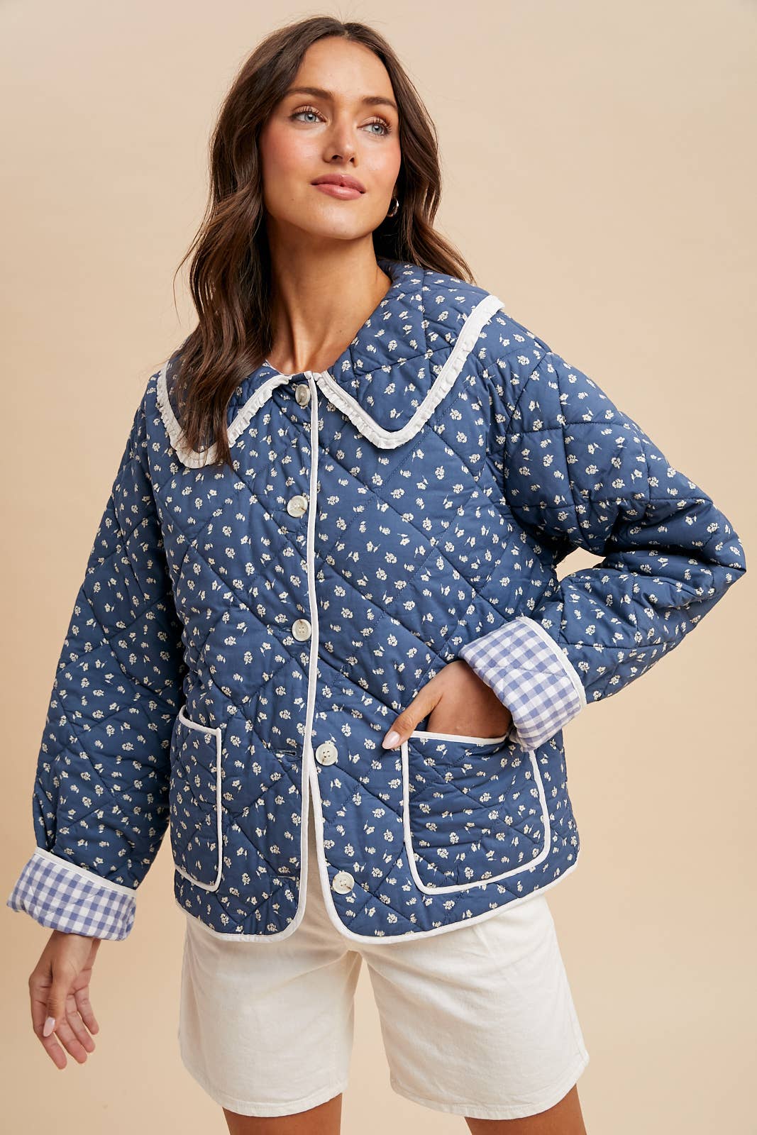 Darling quilted puffer - multi