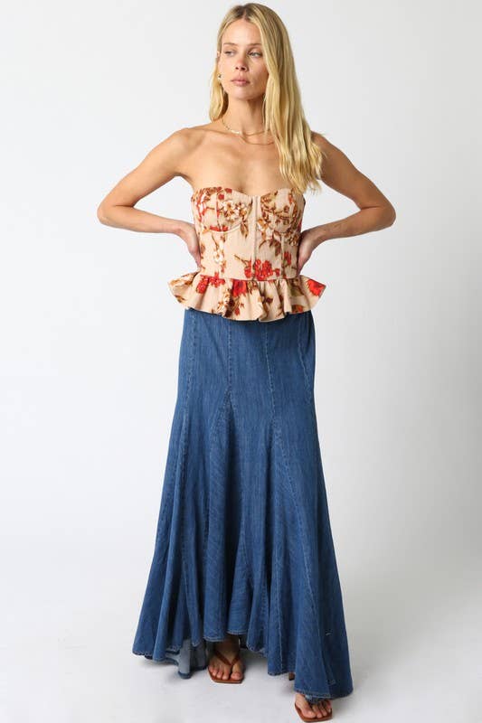 Dona Denim Skirt