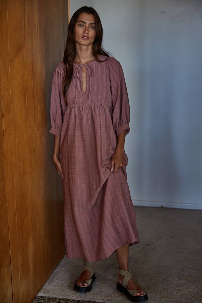 Marie Dress - Mauve
