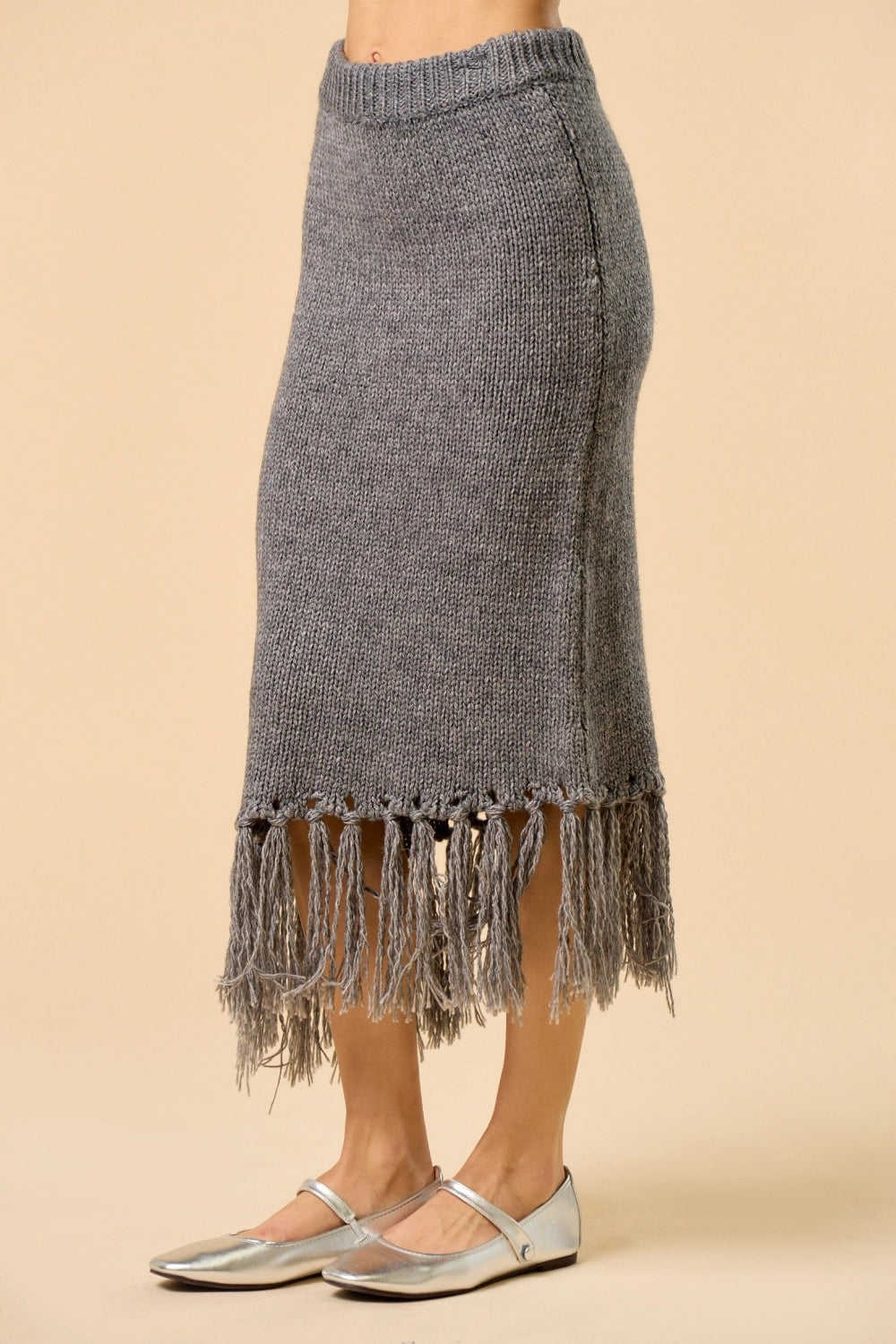 Freya Fringe Skirt - Multi