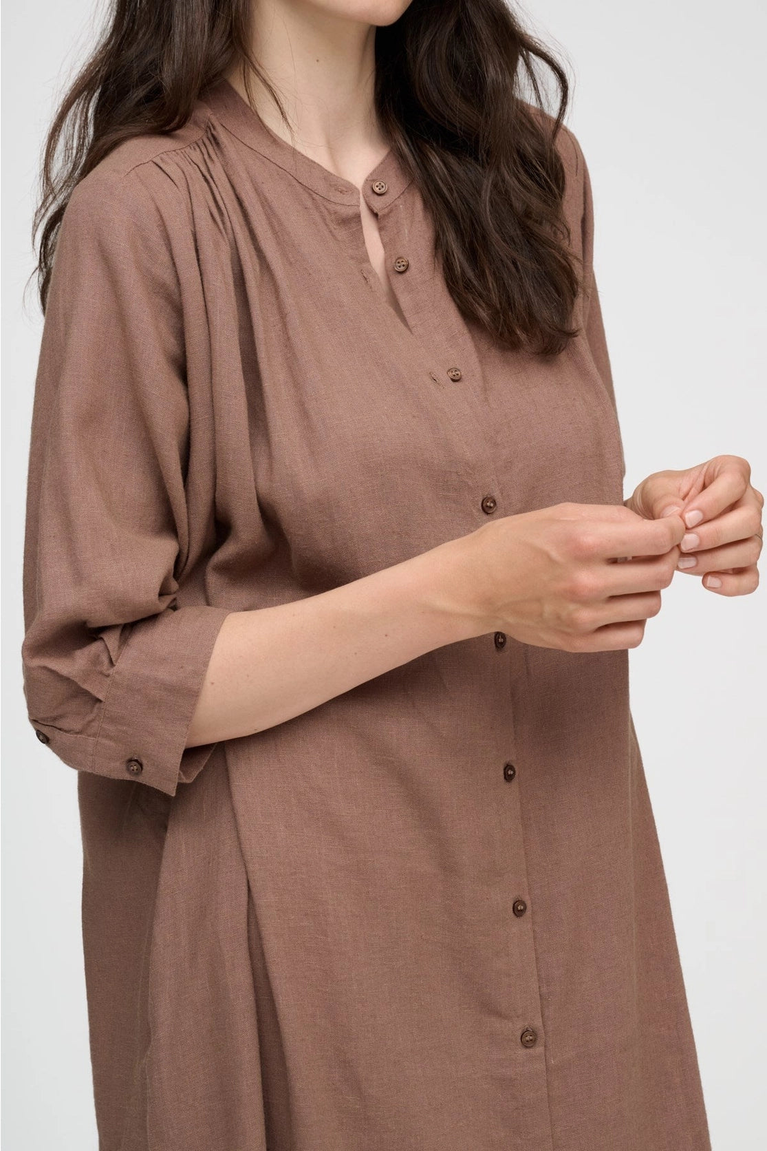 Laurella Shirtdress Linen