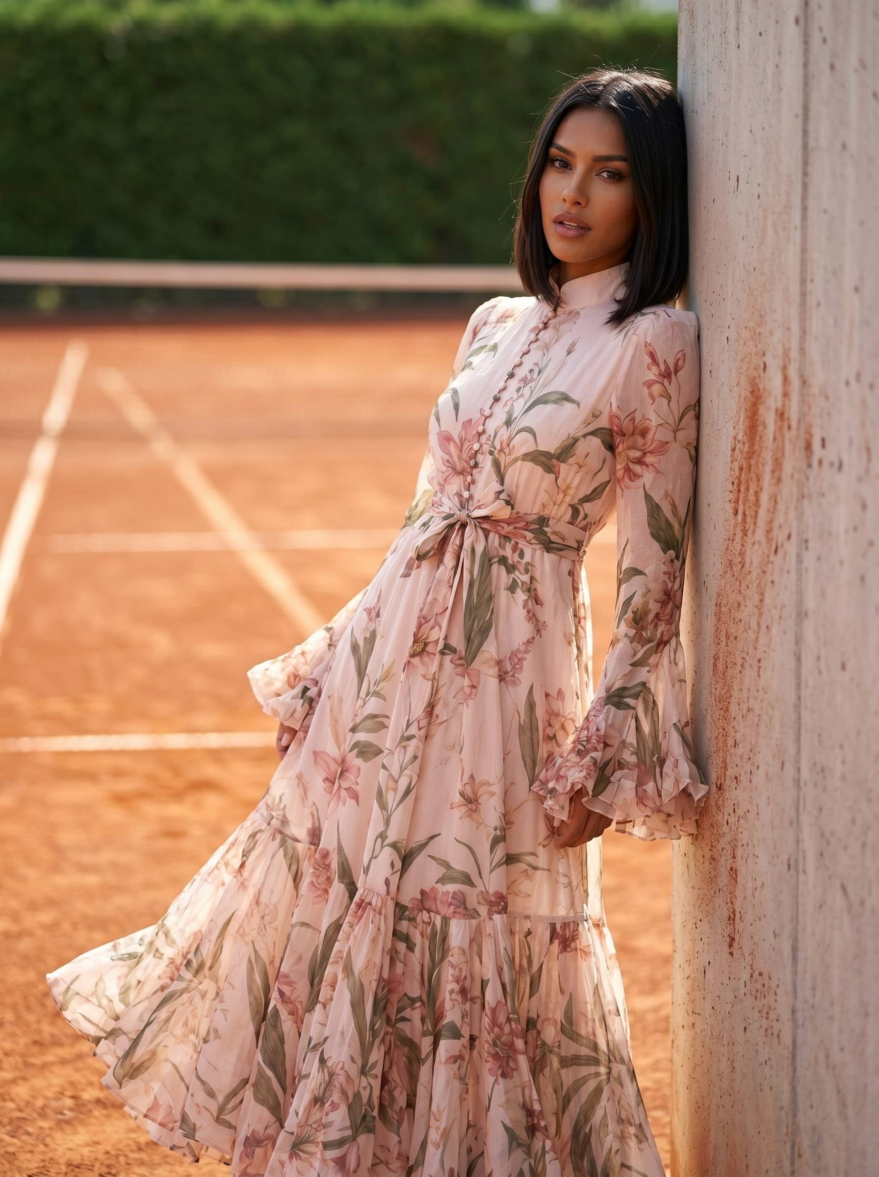 Ethereal Bloom Maxi Dress