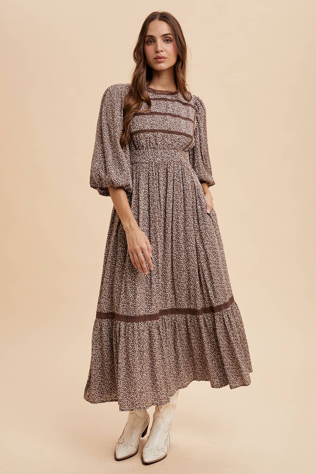 Vanessa Dress Brown