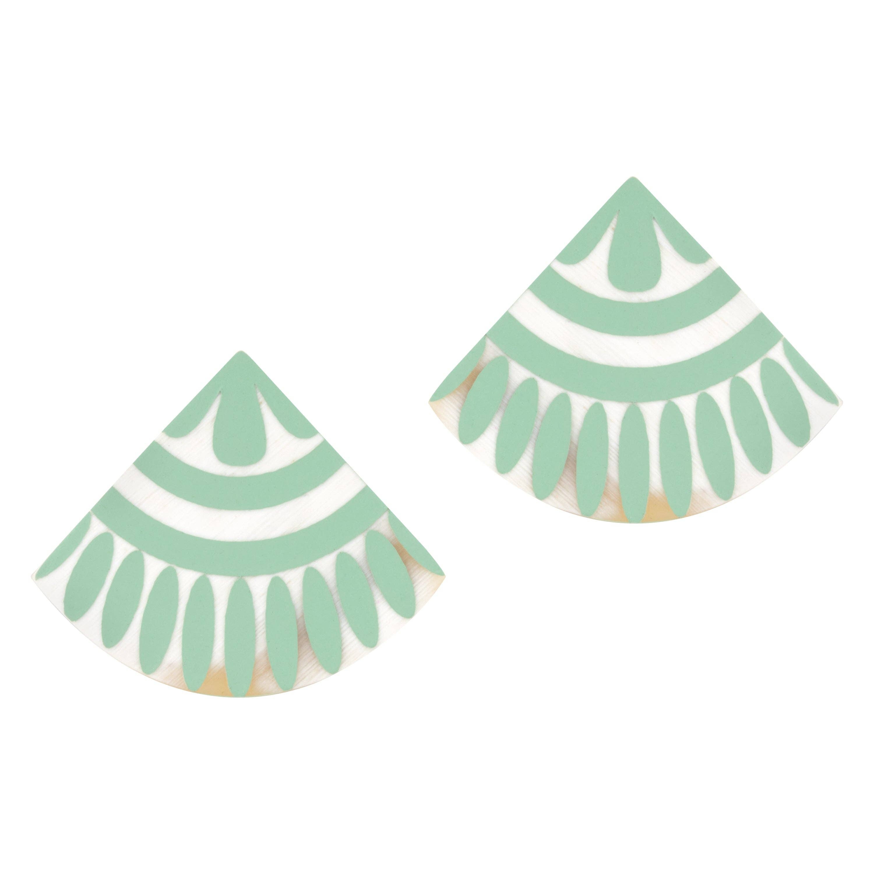 Seafoam Tile Earrings