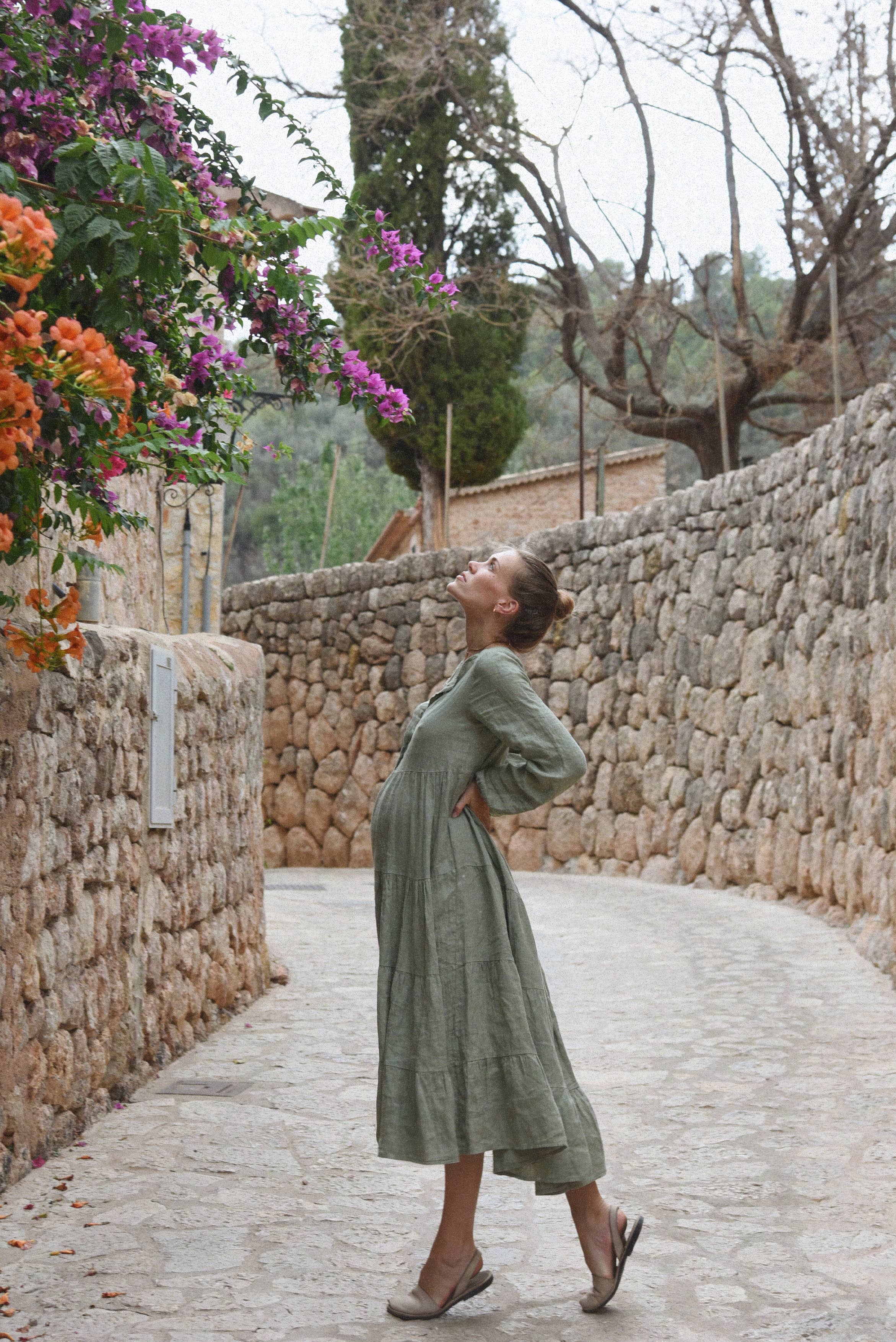 The Mara Dress - Eucalyptus