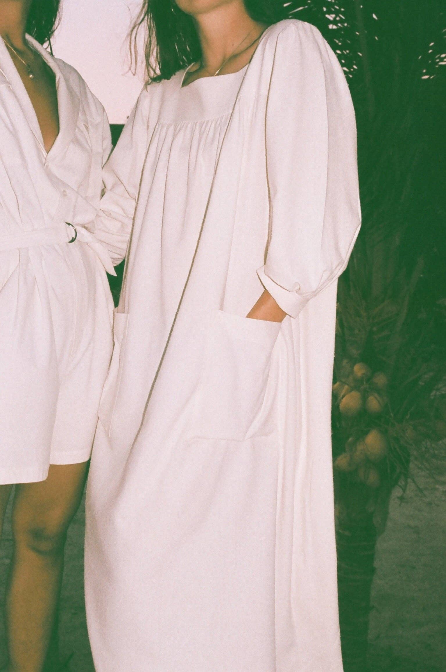Eunice Raw Silk Muumuu - multi