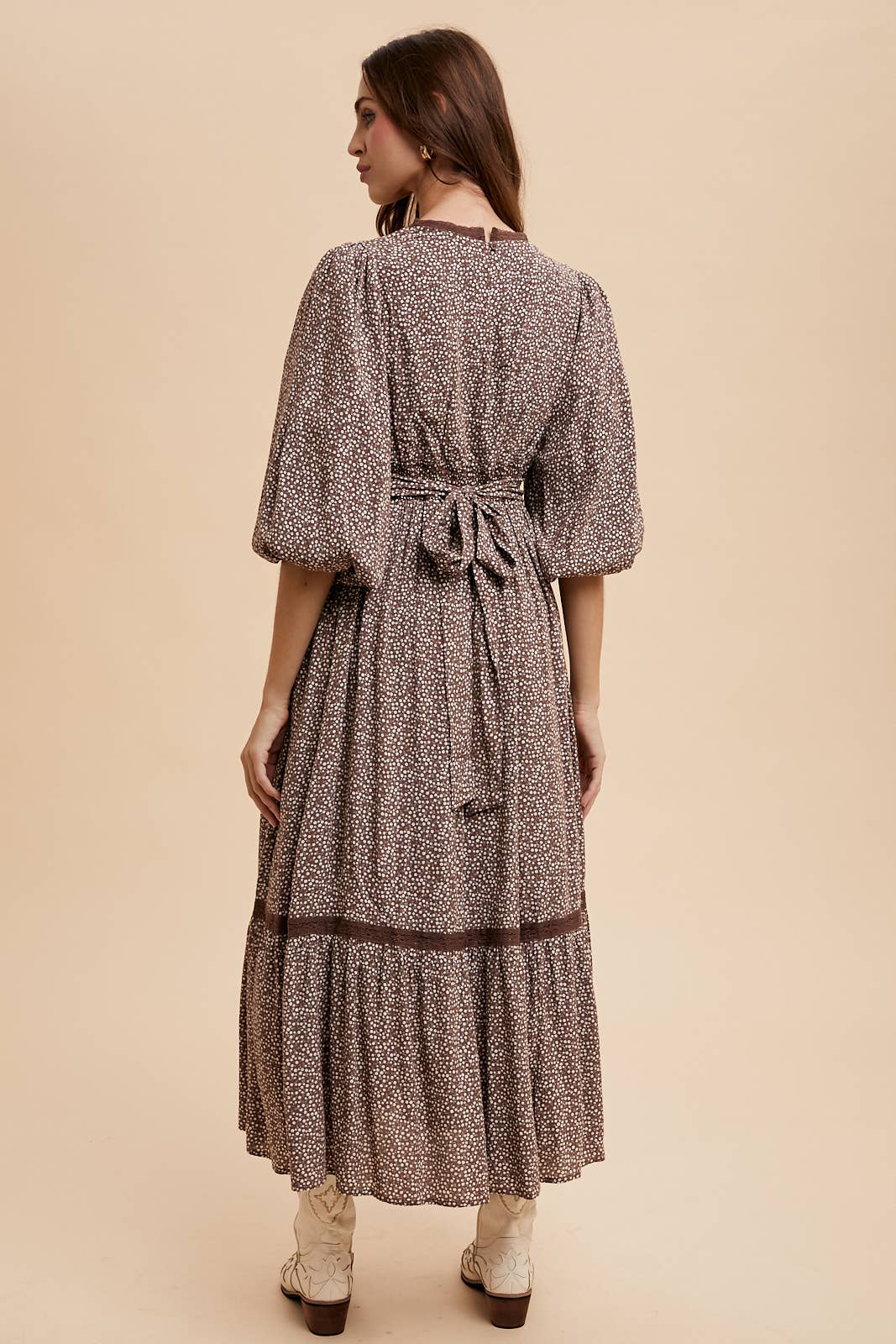 Vanessa Dress Brown