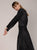 Ruched Midi Glitter Dress
