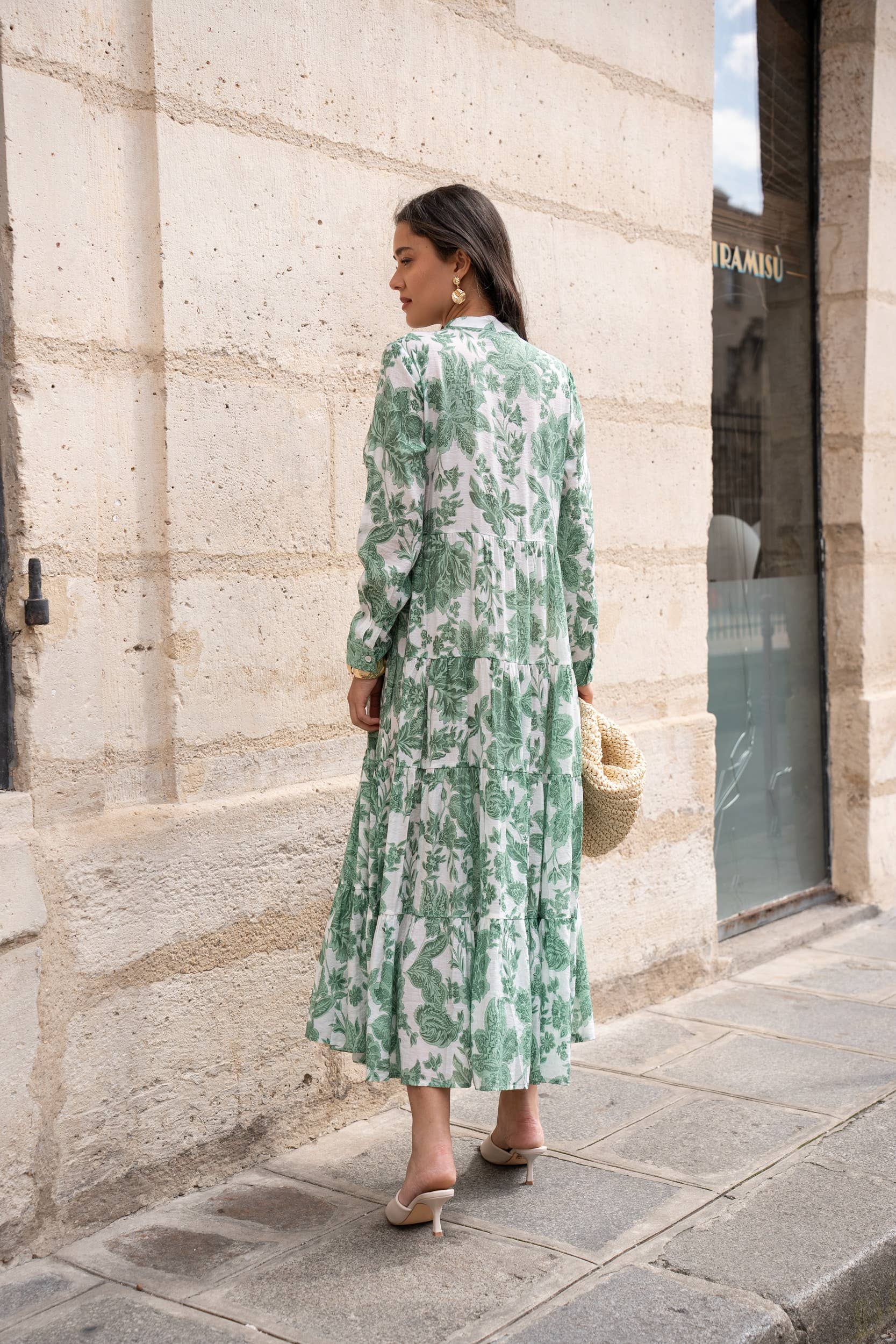 Marbella Silk Dress - Multi
