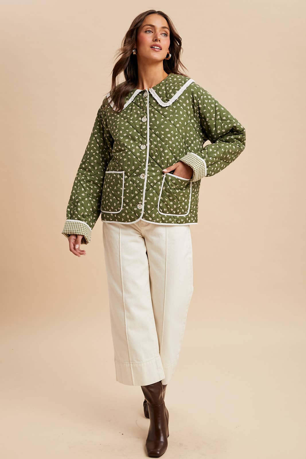 Darling quilted puffer - multi