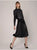 Ruched Midi Glitter Dress
