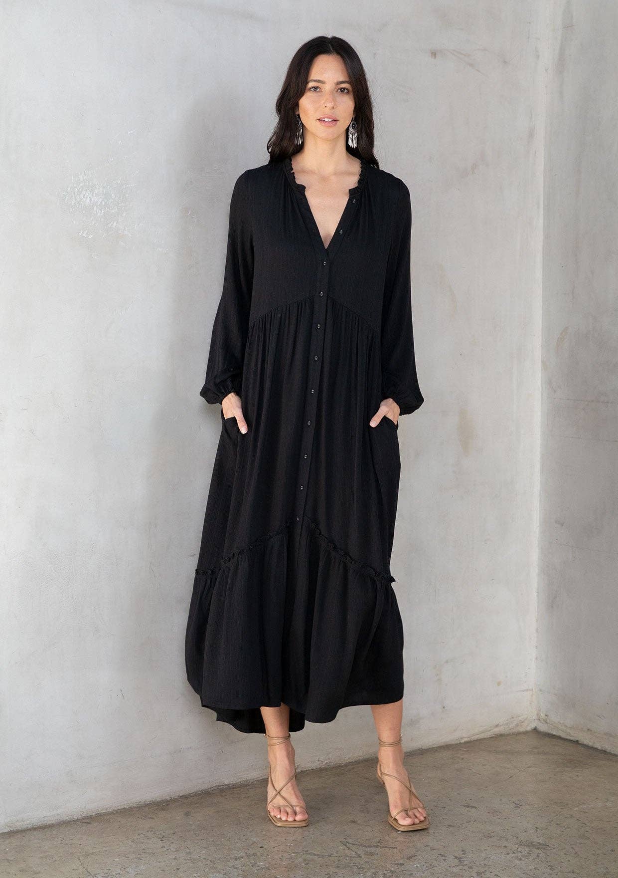 Blanca Dress - Black