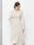Apricot Knotted Midi Dress