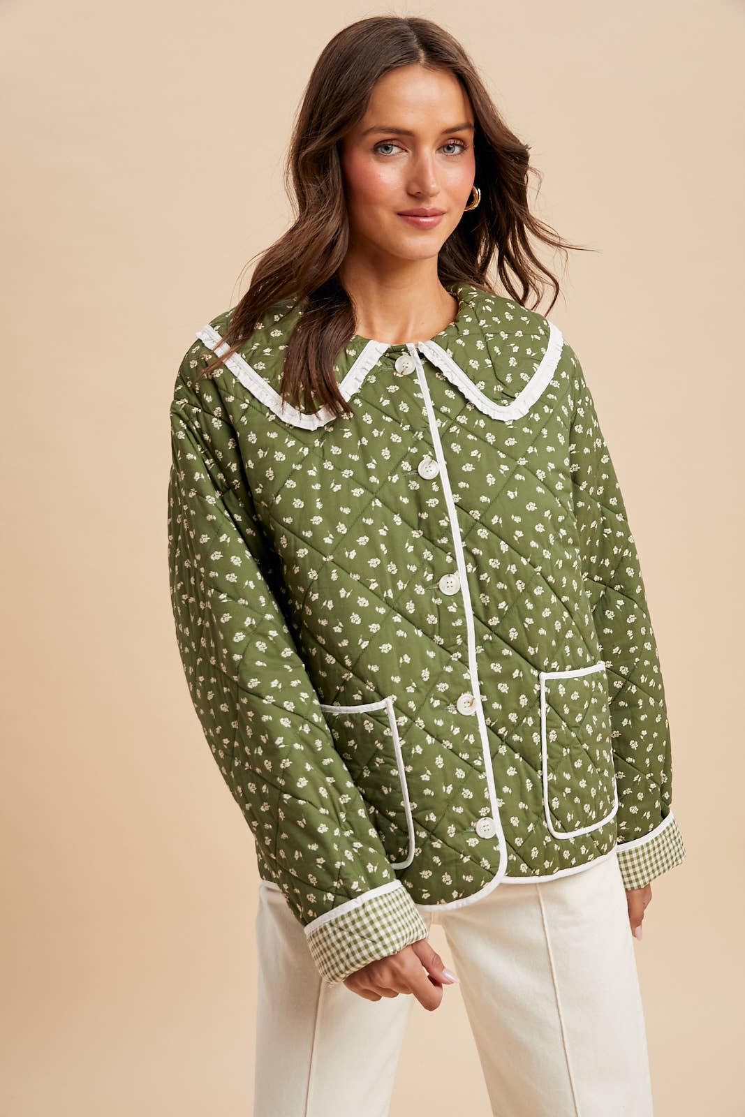 Darling quilted puffer - multi