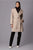 Twill Hooded Robe Coat