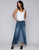 Selma Denim Skirt - Deep Blue