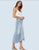 Selma Denim Skirt - Surf Blue