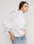 Ella Scalloped Embroidered Top - marigold