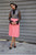 Crepe Pleated Skirt - Pink